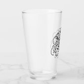 Verre Je préférerais regarder des amis™ Script 2 (Droite)