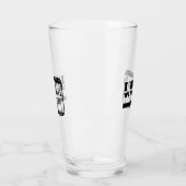 Verre Je suis avec la bière (Gauche)