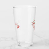 Verre Je suis désagréable avec le crustacé nommé (Gauche)