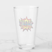 Verre Je suis Gay Burst (Dos)