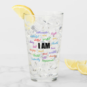 Verre Je Suis Inspiré, Positif, Religieux, Chrétien