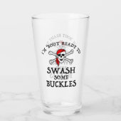 Verre Je suis prêt à me laver quelques boucles (Dos)