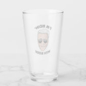 Verre Je suis Ridin avec Biden (Dos)