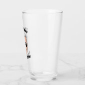 Verre Je suis Ridin avec Biden (Gauche)