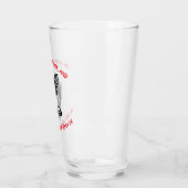 Verre Je suis un maître-arbitre... - Bière de Pêche (Gauche)