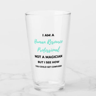 Verre Je suis un professionnel des ressources humaines,