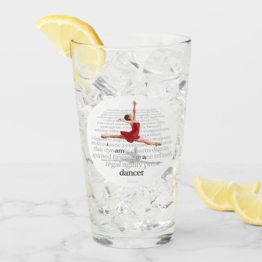 Verre Je Suis Une danseuse (Devant glace)