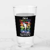 Verre Je suis une Gay Furry Fox Rainbow Pride LGBTQ (Devant)