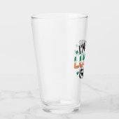 Verre Je suis votre Lucky Charm St. Patrick's Day Glass (Droite)