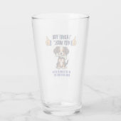 VERRE JE T'ADMIRERAI BEAUCOUP (Dos)