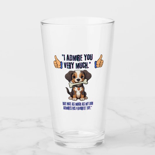 VERRE JE T'ADMIRERAI BEAUCOUP (Devant)