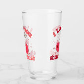 Verre Je T'Aime Beaucoup Cherry | Cute & Punny Cherry (Gauche)