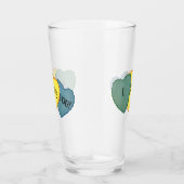 Verre Je t'aime le bonbon Vintage Valentine (Droite)