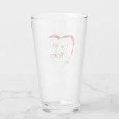 Verre Je t'aime plus (Dos)