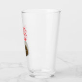 Verre Je t'aime plus que le chocolat (Gauche)