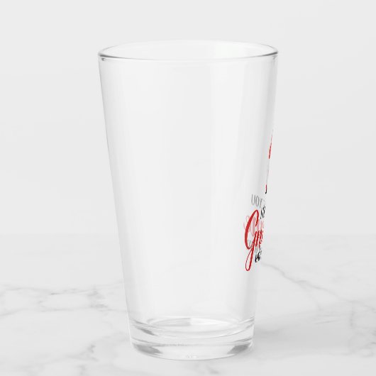 Verre Je t'aime, t'en fais pas (Droite)