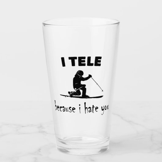 Verre Je Te Dite Parce Que Je Te Déteste (Devant)
