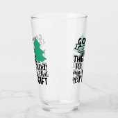 Verre Je vais rester sous l'arbre parce que je suis un c (Gauche)