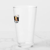 Verre Je vous regarde Pint Glass (Gauche)