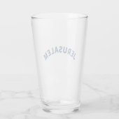 Verre Jérusalem Israël (Dos)