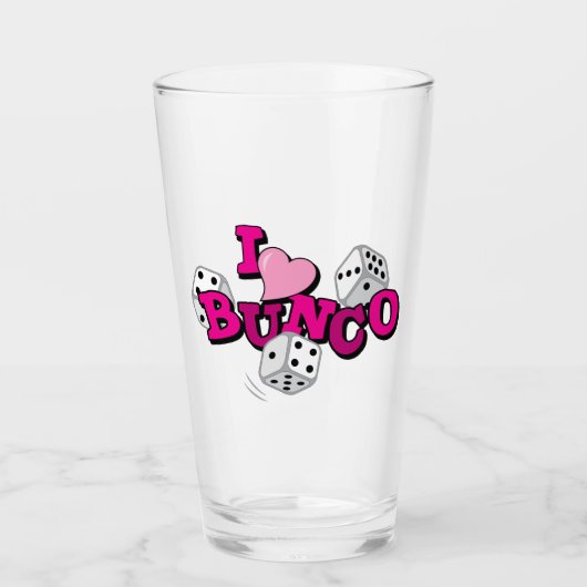 Verre Jeu de dés Bunco (Devant)