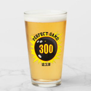 Verre Jeu parfait, pinte noire et jaune