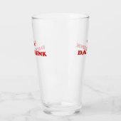 Verre JEUDI BOIRE - Citation de boisson amusante (Gauche)