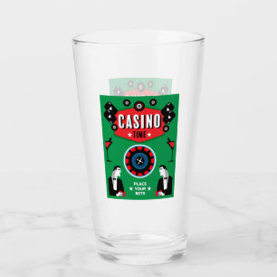 Verre Jeux de casino Poker Roulette