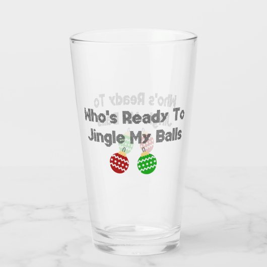 Verre Jingle Balls (Dos)