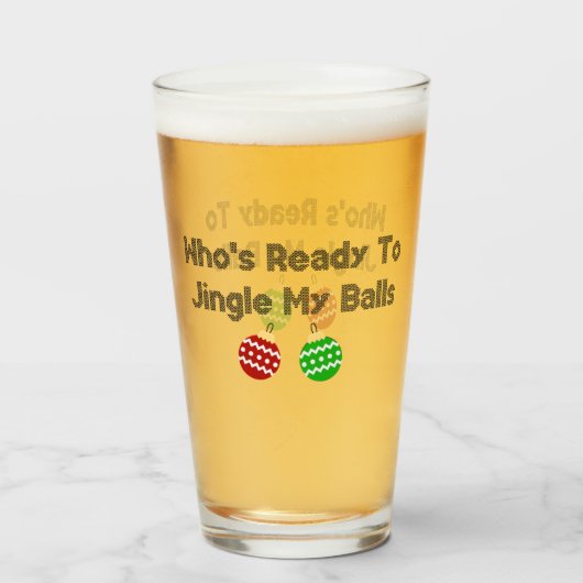 Verre Jingle Balls (Dos (rempli))