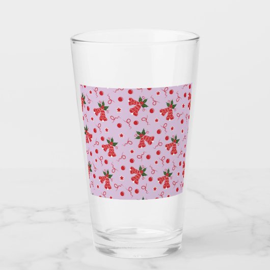 Verre Jingle Bells (Devant)