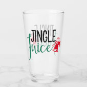 Verre Jingle | Funny Noël Humour de boisson (Dos)