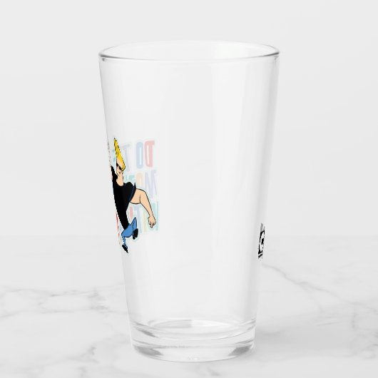 Verre Johnny Bravo (Gauche)