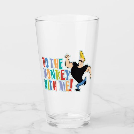 Verre Johnny Bravo (Devant)