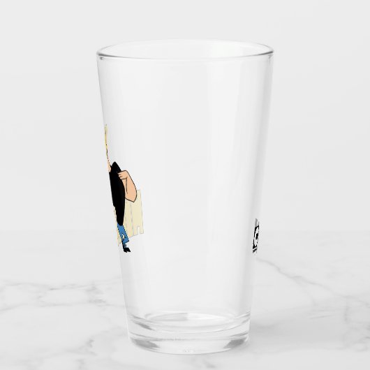 Verre Johnny Bravo (Gauche)