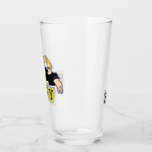 Verre Johnny Bravo (Gauche)