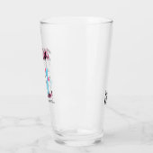 Verre Johnny Bravo - Homme Je suis assez Retro Graphic (Gauche)