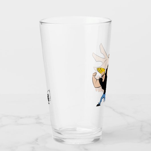 Verre Johnny Bravo Pose Iconique (Droite)