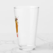 Verre Joli Amusant Moderne Joyeux Noël Sloth | Vacances (Gauche)