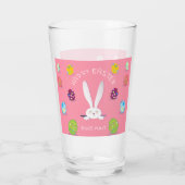 Verre Joli Bunny de Pâques oeufs de chasse printemps de (Dos)