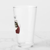 Verre Joli Chat Tigré Vert Fête des Mères (Gauche)