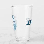 Verre Joli dauphin bleu (Gauche)