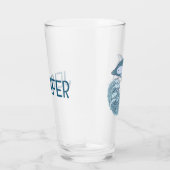 Verre Joli dauphin bleu (Droite)