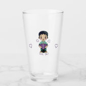 Verre Joli garçon Kiss (Devant)