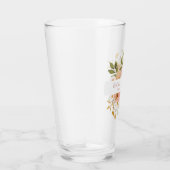 Verre Joli jardin fleuri faveur de mariage (Droite)