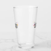 Verre Joli Rose Peach Flowers Be Genre (Gauche)