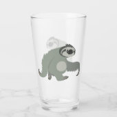 Verre Jolie machine à sous en dessin (Dos)