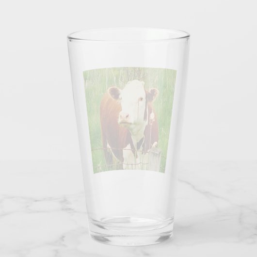 Verre Jolie vache curieuse 4Clyde (Dos)