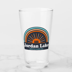 Verre Jordan Lake Caroline du Nord Arc en ciel