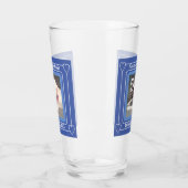 Verre Jote Chien Chien Chien Photo Anniversaire Numéro 5 (Gauche)